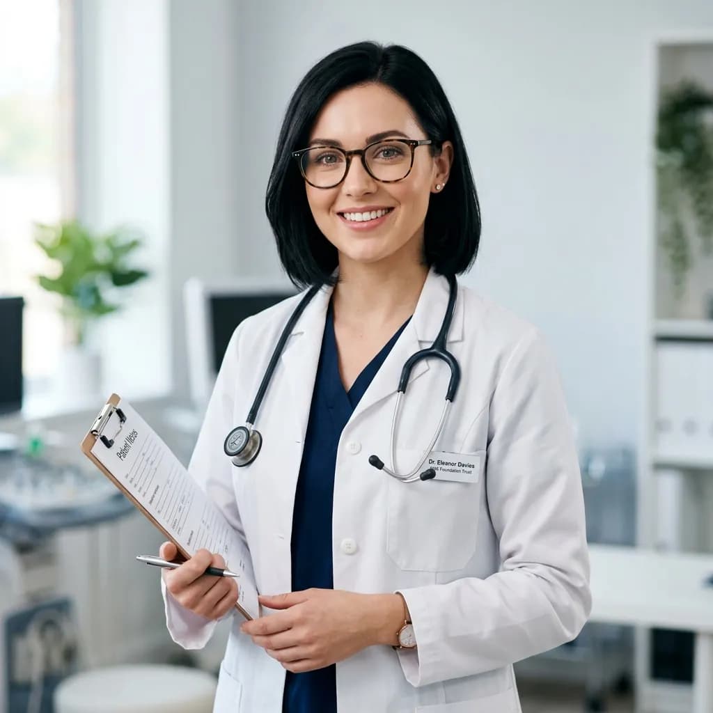British Female Doctor