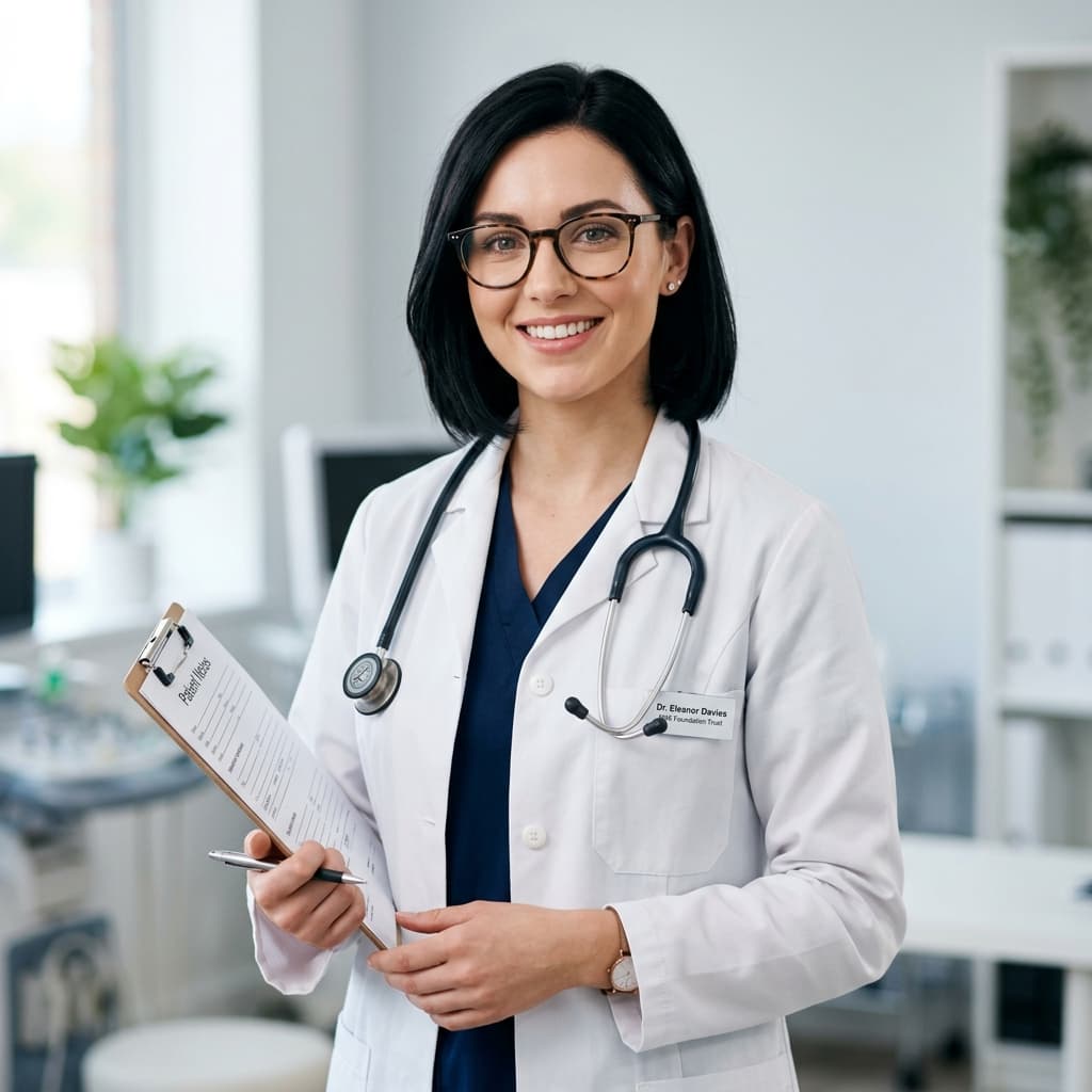 British Female Doctor
